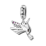 Fish turtle Charm Bead Pendant for Bracelet DIY in Silver 925