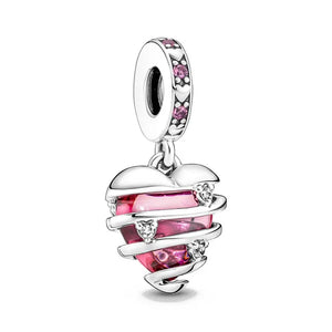 Hotair balloon Charm Bead Pendant Fit Bracelet DIY Fine Sterling Jewelry