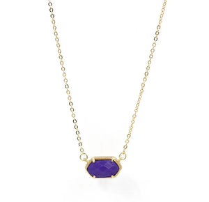 Summer Colored Resin Oval Necklace Pendants
