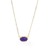 Summer Colored Resin Oval Necklace Pendants