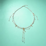 Freshwater Pearl Choker Necklace Wedding Jewelry