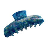 Retro Acetate Hair Clip Claw Marbling Large Size Accessory