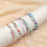 Bohemia Beads Smiling Face Bracelet Flowers Bracelet