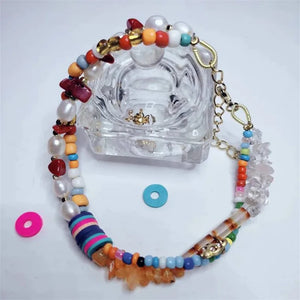 Bohemian Double Layer Stone Beads Bracelet