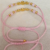 Punk Colorful Glass Evil Eyes Bracelet - Adjustable Women's Jewelry