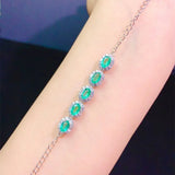 Women's Silver CZ Tennis Bracelet Bangle Jewelry