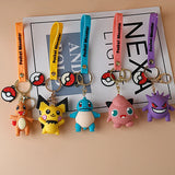 Anime Pets Dolls Elf Key Rings School Bag Pendants Keychains