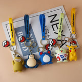 Anime Pets Dolls Elf Key Rings School Bag Pendants Keychains