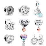 925 Silver Mother's Collection Beads for DIY Jewelry Making