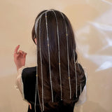 Rhinestone Chain Hairpin Braided Hair Headdress Hair Accessories