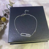 French Elegant Bracelet Single Diamond Jewelry Gift