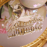 Pearl Tassel Hair Clip for Women Hairpin