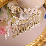 Pearl Tassel Hair Clip for Women Hairpin