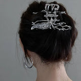 Metal Punk Hair Clip Butterfly Bear Snake for Women Girls