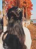 Bamboo Leaf Hair Stick Vintage Headwear Hair Accessories