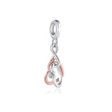Turtle Pendant DIY Bead Necklace Silver 925 Bracelet Women Jewel