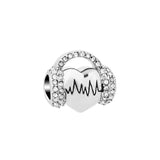 Turtle Pendant DIY Bead Necklace Silver 925 Bracelet Women Jewel