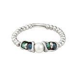 Colorful Stones Pearl Bracelet Classic Jewelry For Women