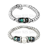 Colorful Stones Pearl Bracelet Classic Jewelry For Women