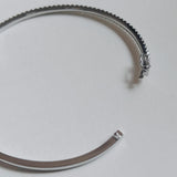 Sterling Silver Bangle High Jewelry For Women Wedding Bangle