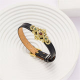 Hot Leather Bracelet for Women's Holiday Party