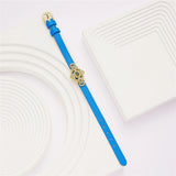 Hot Leather Bracelet for Women's Holiday Party