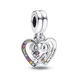 925 Silver Dog Pet Bear Beads for Charm Bracelet
