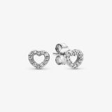 Silver Zircon Stud Earrings for DIY Women's Jewelry