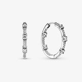 Silver Zircon Stud Earrings for DIY Women's Jewelry