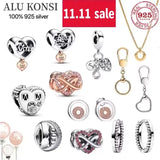 925 Sterling Silver Beads for Women DIY Jewelry