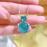 Palaiba 12mm Necklace Women's Elegant Jewelry