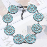 Indian Ethnic Statement Big Choker Necklace Women Bohemian