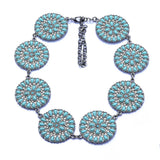 Indian Ethnic Statement Big Choker Necklace Women Bohemian