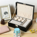 Portable Travel Jewelry Box Display Case Gift Hot