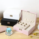 Portable Travel Jewelry Box Display Case Gift Hot