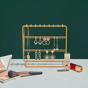 Metal Jewelry Stand, Earrings Organizer, Necklaces & Bracelets Display