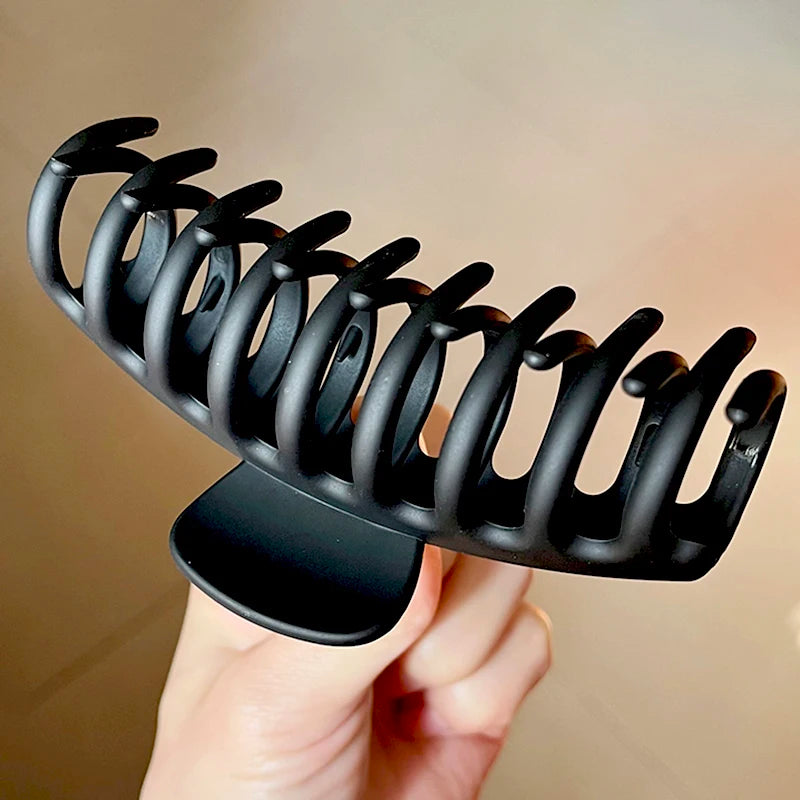 Large Acrylic Hair Claws Barrette Crab Hair Clips Women Girls Headwear