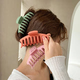 Large Acrylic Hair Claws Barrette Crab Hair Clips Women Girls Headwear