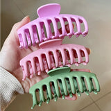 Large Acrylic Hair Claws Barrette Crab Hair Clips Women Girls Headwear