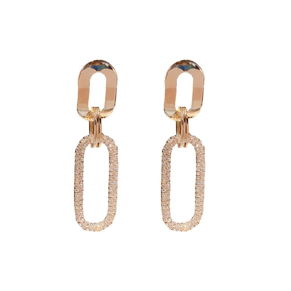 Vintage Pearl Dangle Drop Earring Set Earings Women Jewelry