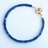 Lapis Lazuli Beads Bracelet Opal Boho Women Jewelry