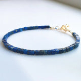 Lapis Lazuli Beads Bracelet Opal Boho Women Jewelry