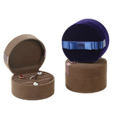 Flannel Ring Box Jewelry Organizer Box Necklace Earring Rings Storage Case