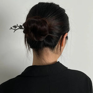 Metal Flower Hairpin Chinese Hair Sticks DIY Hairstyle Accessories