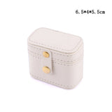 Mini Jewelry Organizer Travel Case Earrings Ring Storage Box