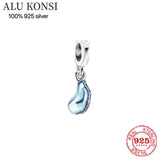 925 Silver MOM Charm Bead for Bracelet DIY Jewelry Gift