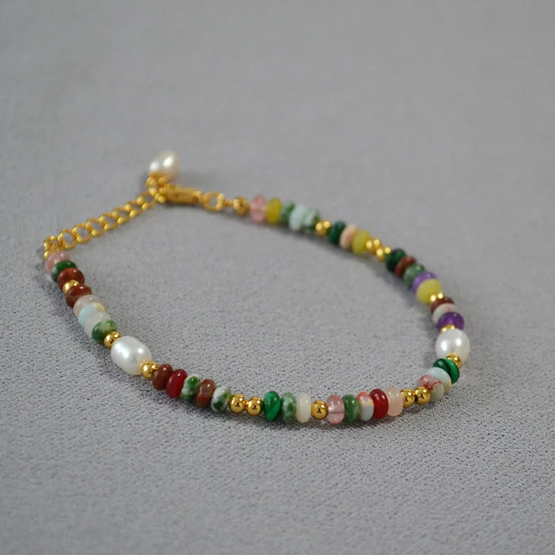 Natural Agate Bracelet Adjustable Women's Casual Jewelry