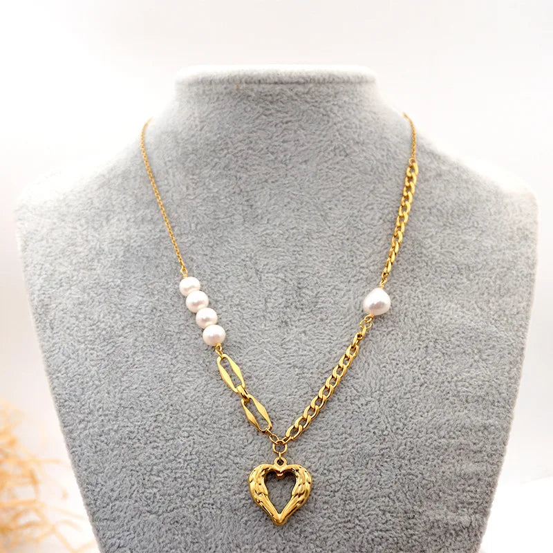 Freshwater Pearl Necklace For Woman Pendant Necklaces Accessories