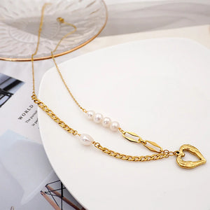 Freshwater Pearl Necklace For Woman Pendant Necklaces Accessories