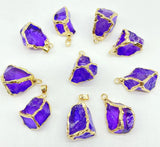 Quartz Crystal Irregular Shape Pendant for DIY Jewelry Making